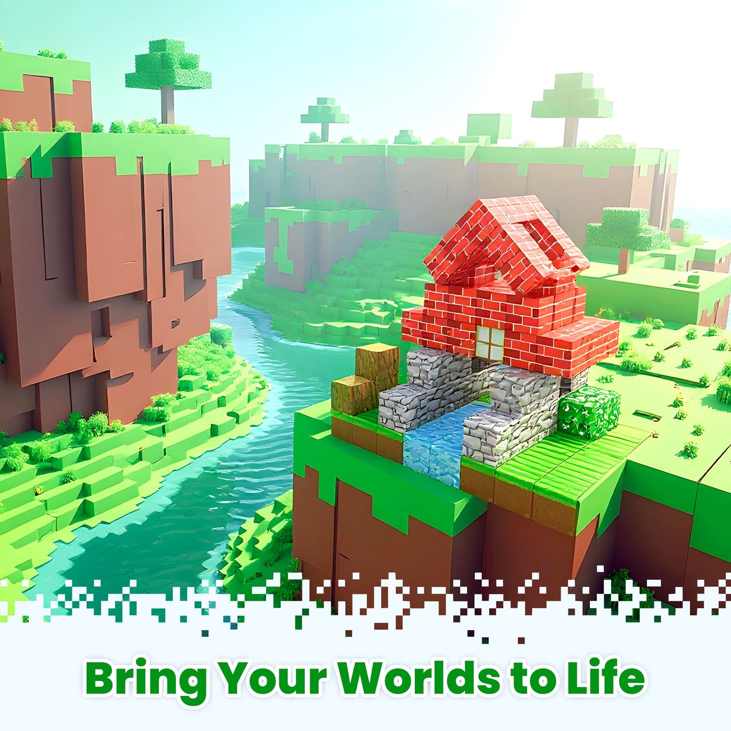 100 pcs Magnetic BuildiBlocks Adventure Set