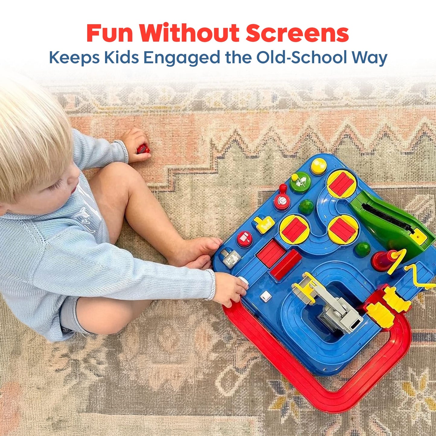 TurboCity Push 'n' Play Racetrack