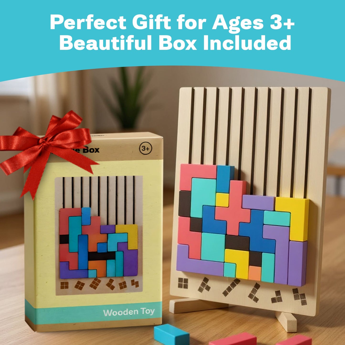 BrainWorks Wooden Puzzle Board