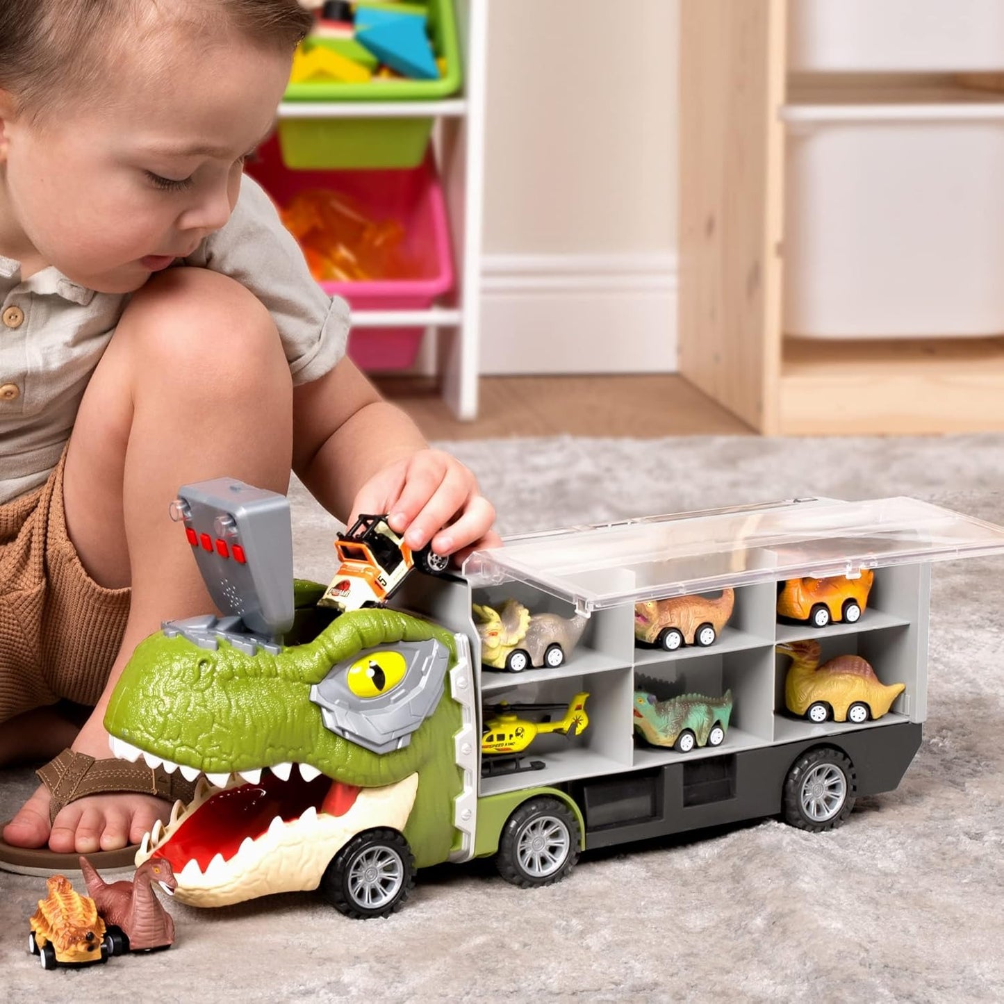 Jurassic Dino Transport Truck