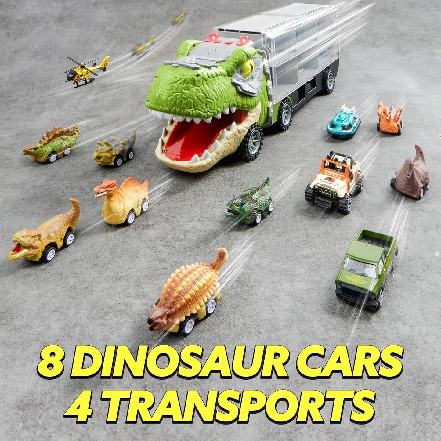 Jurassic Dino Transport Truck