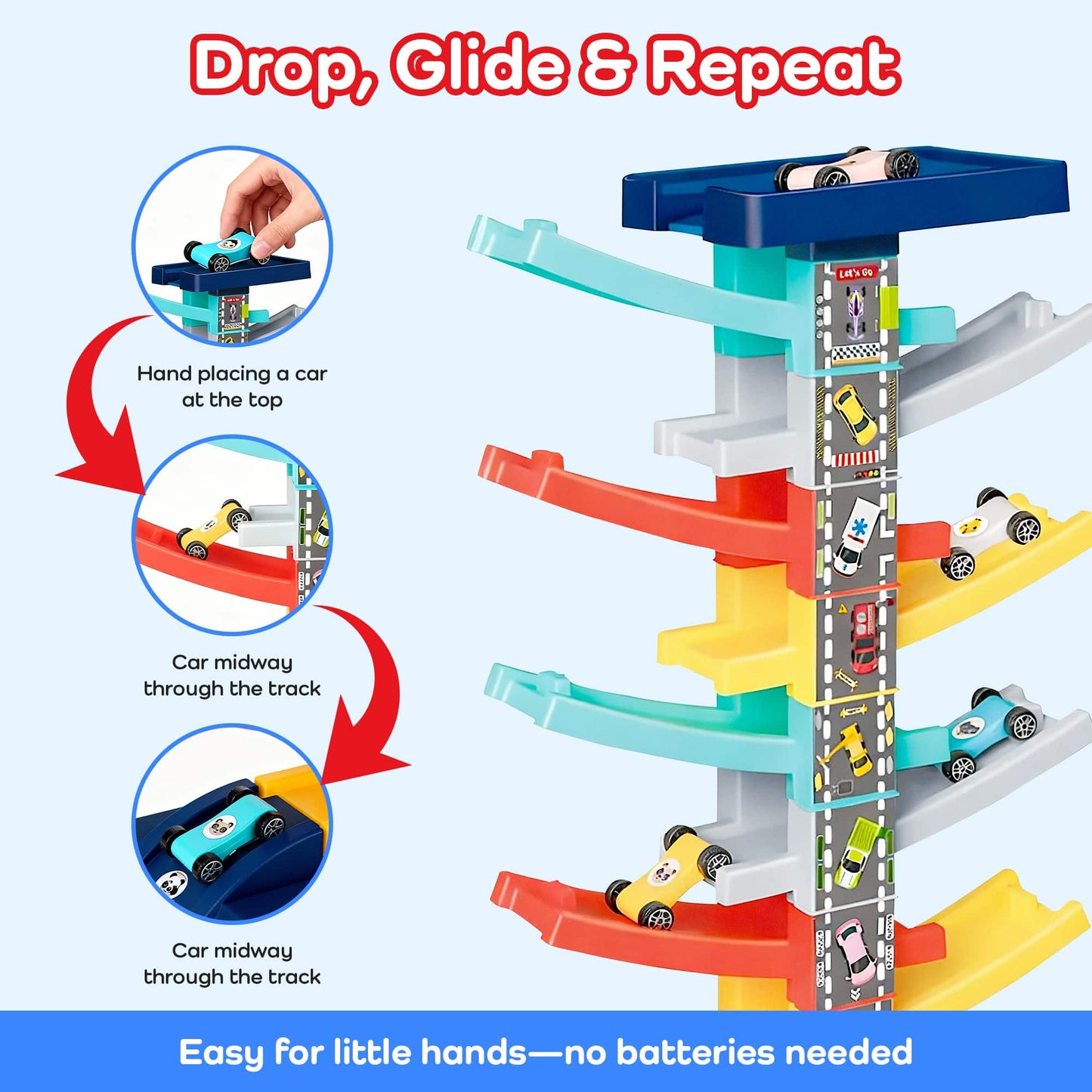 Happy Wheels Racing Tower