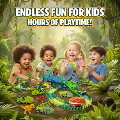 Jurassic Dino Track Set