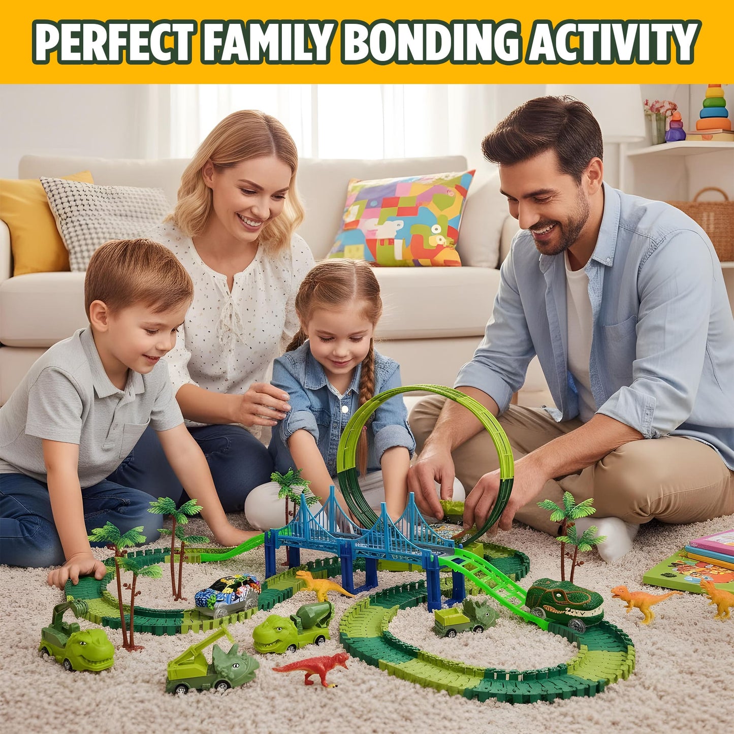 Jurassic Dino Track Set