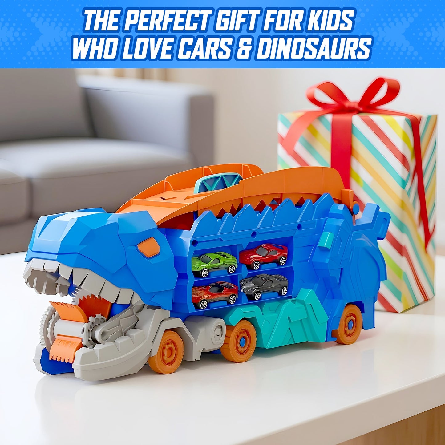 Chomp & Race Dino Transporter