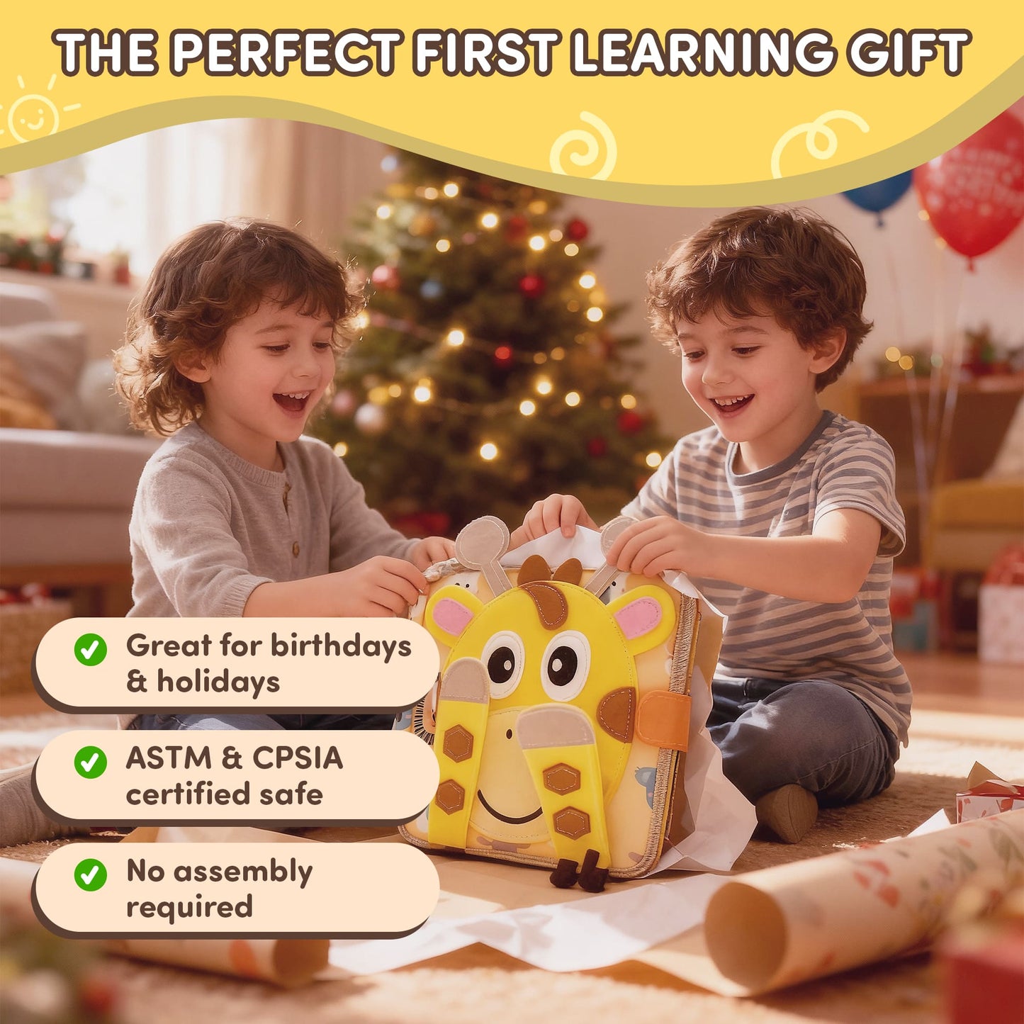 Little Giraffe Busy Book