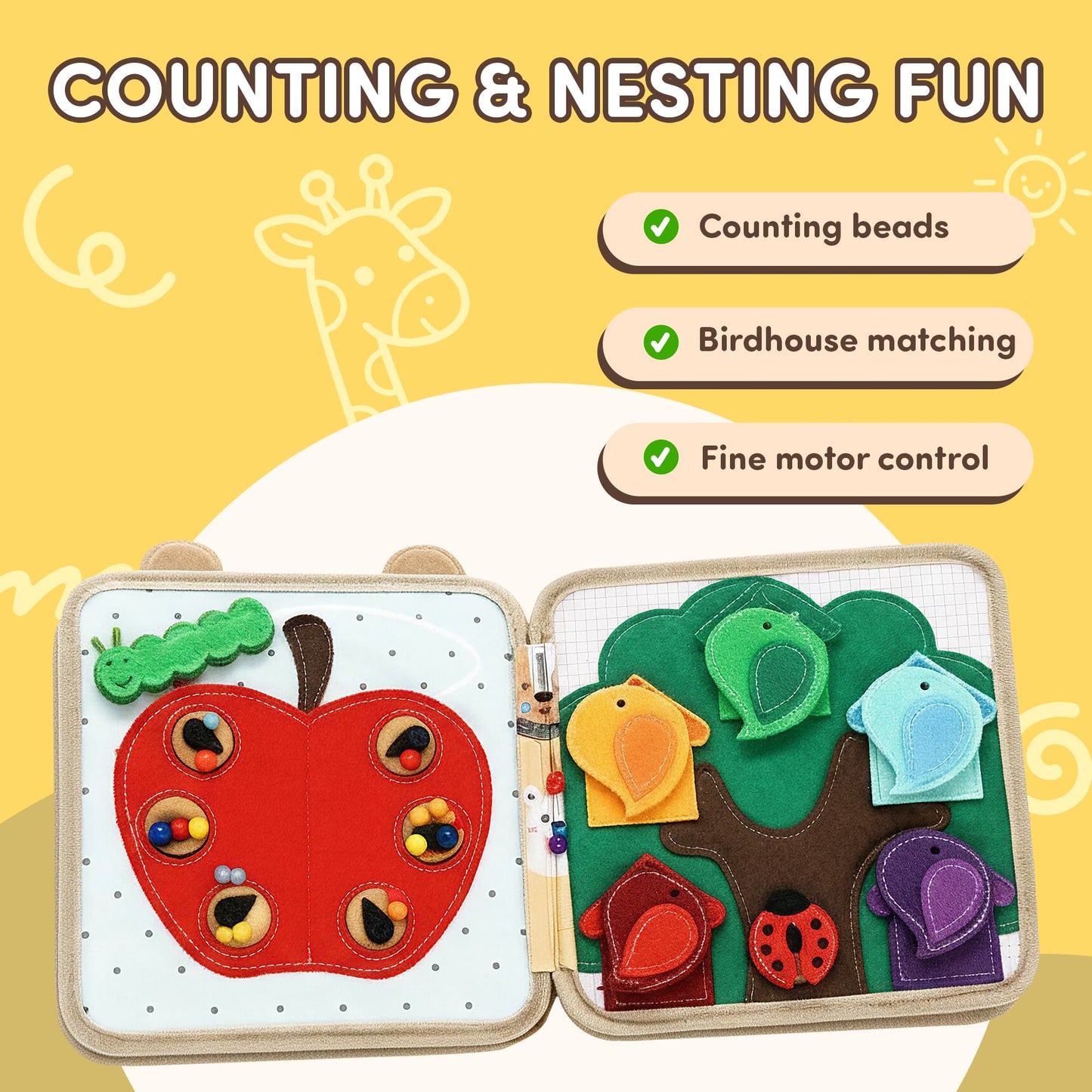 Little Giraffe Busy Book