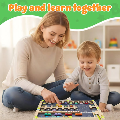 Magnetic ABC Parking Board