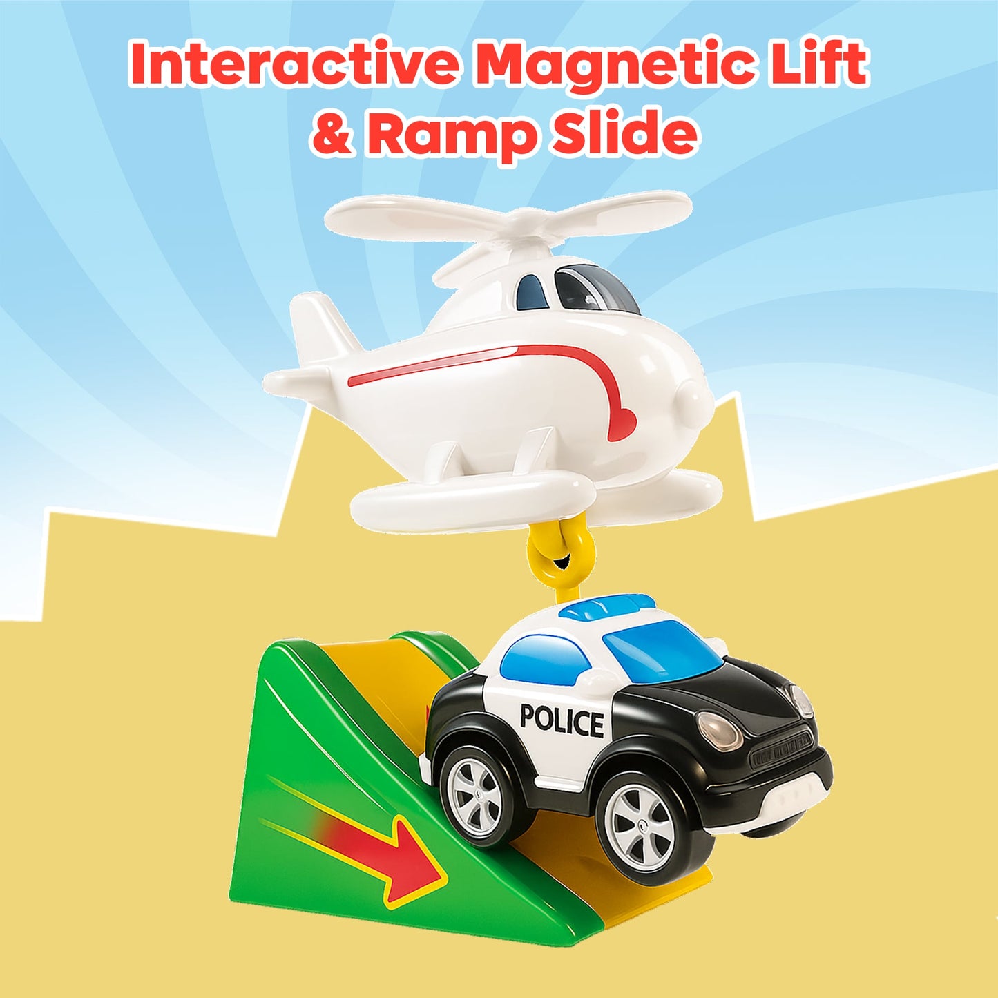 TurboCity Push 'n' Play Racetrack