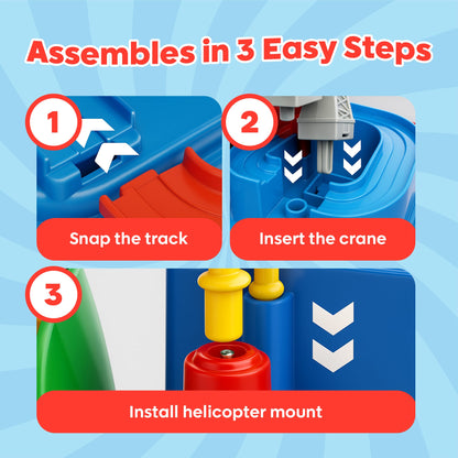 TurboCity Push 'n' Play Racetrack