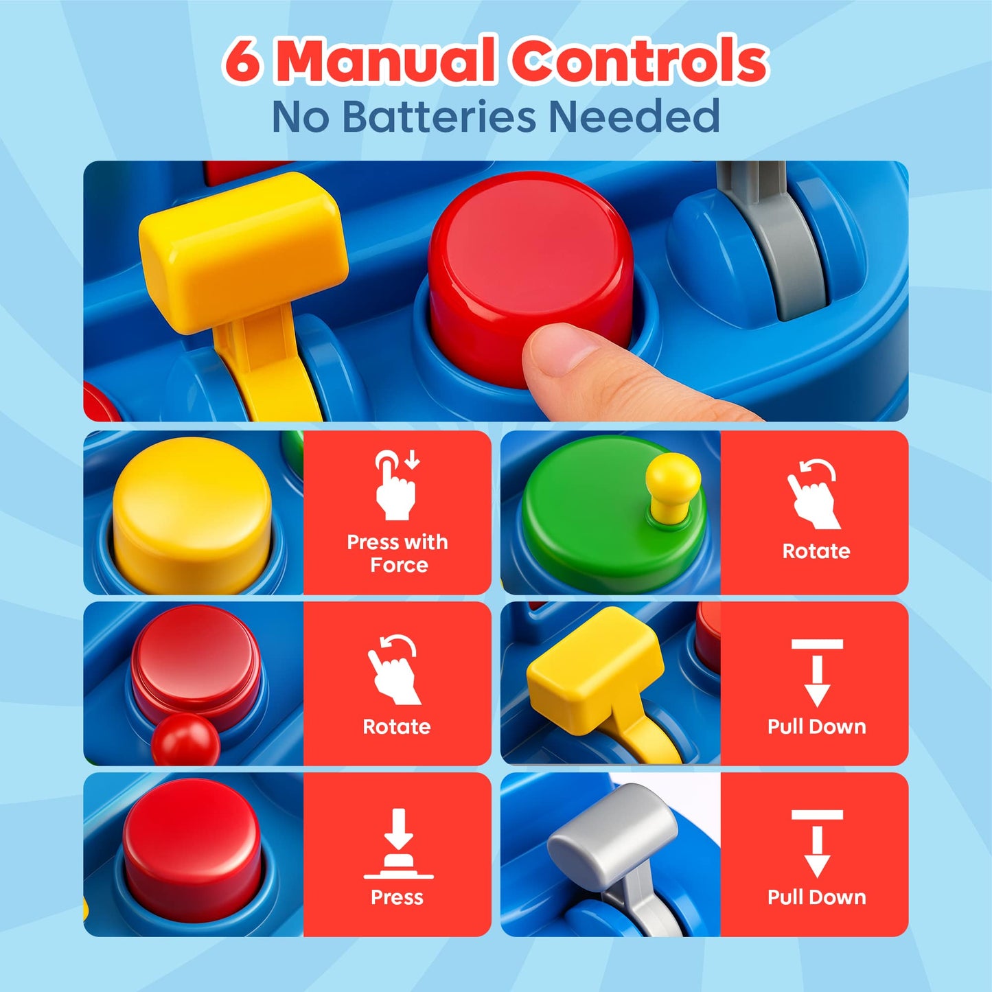 TurboCity Push 'n' Play Racetrack