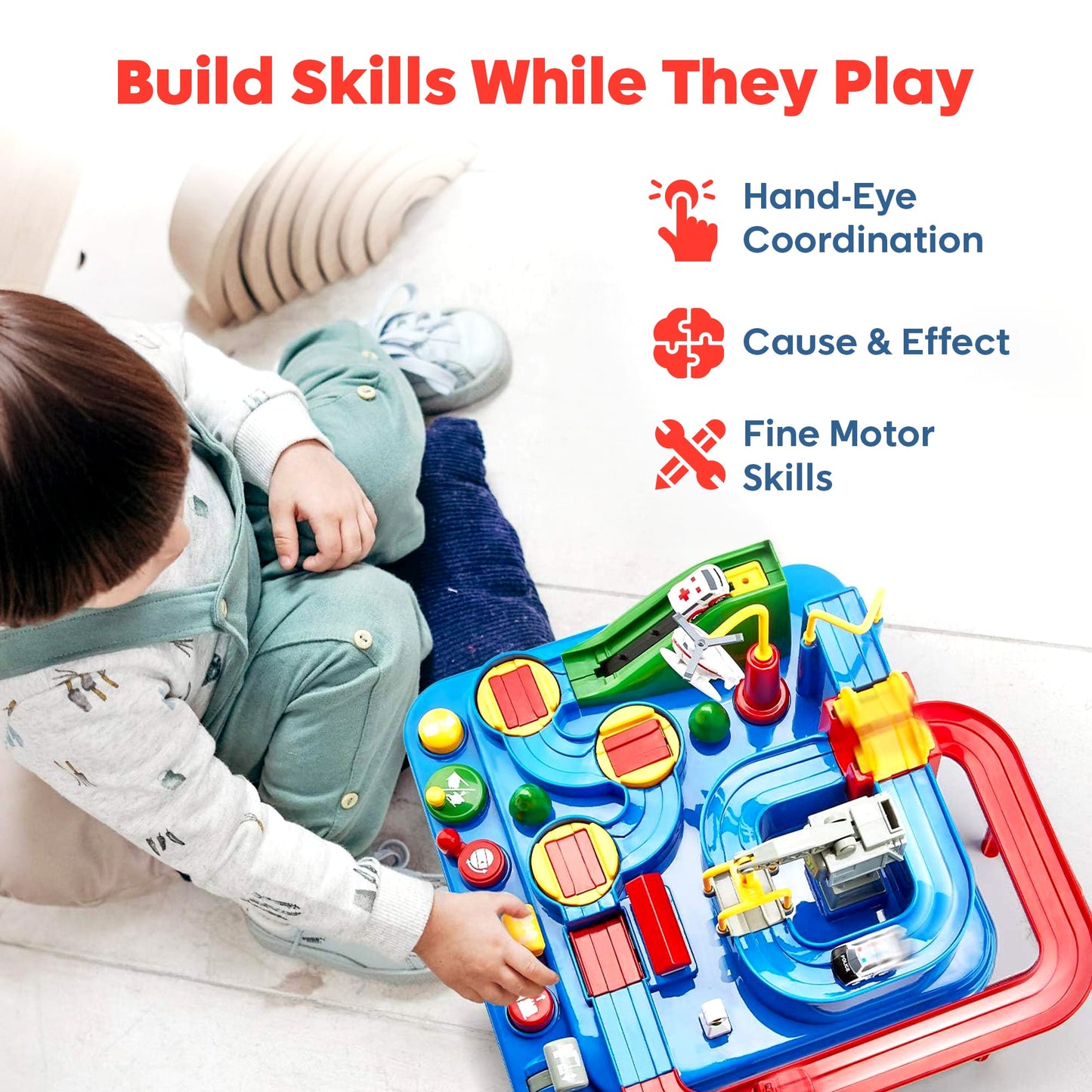 TurboCity Push 'n' Play Racetrack