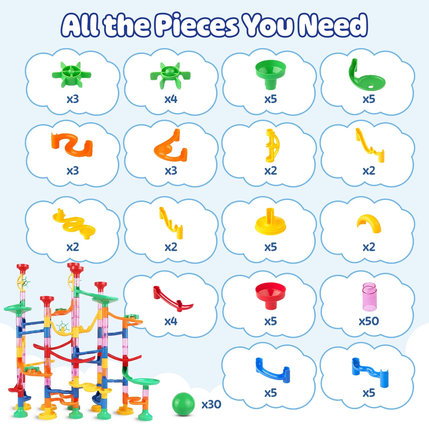 MegaQuest Marble Run