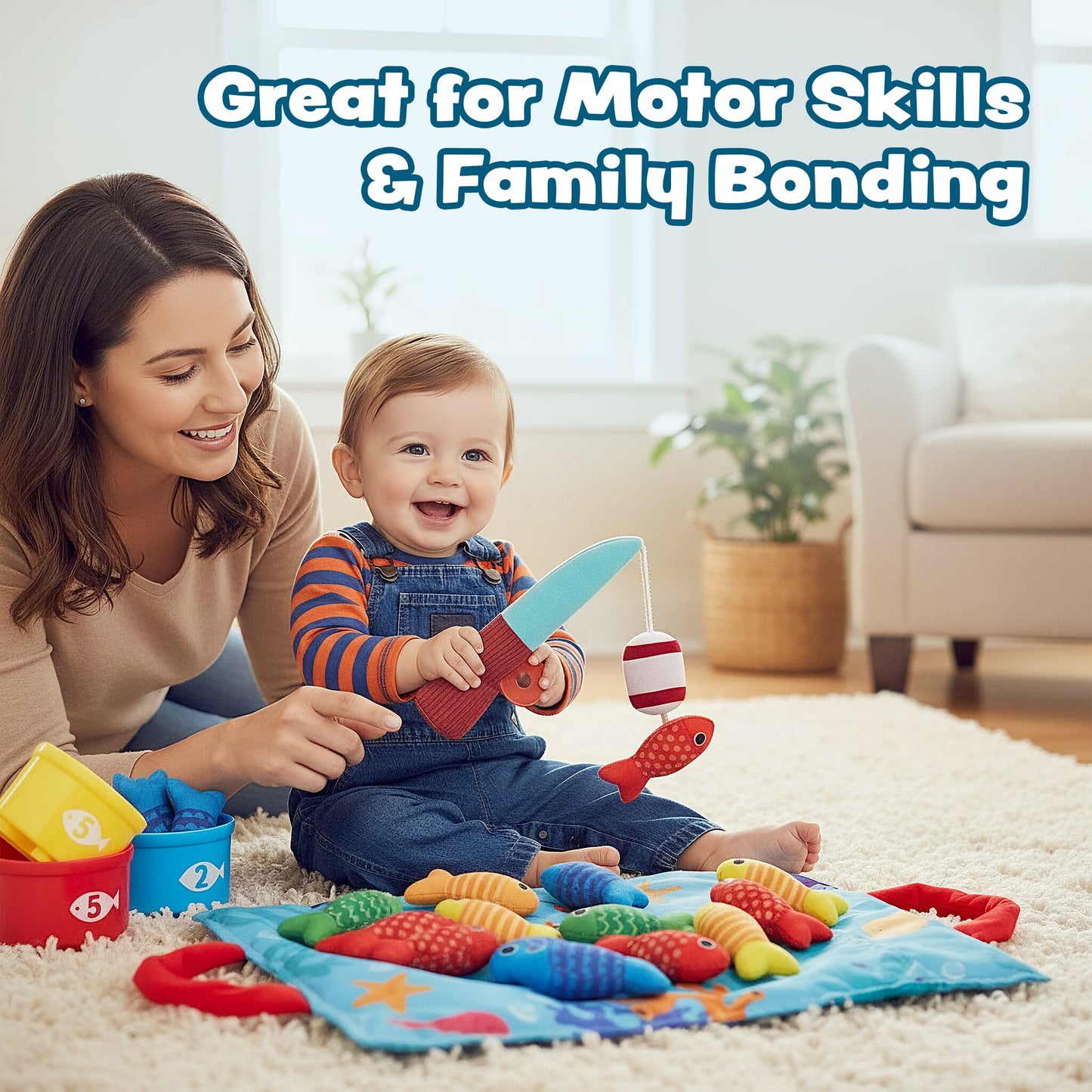 Little Ocean Montessori Fishing Set