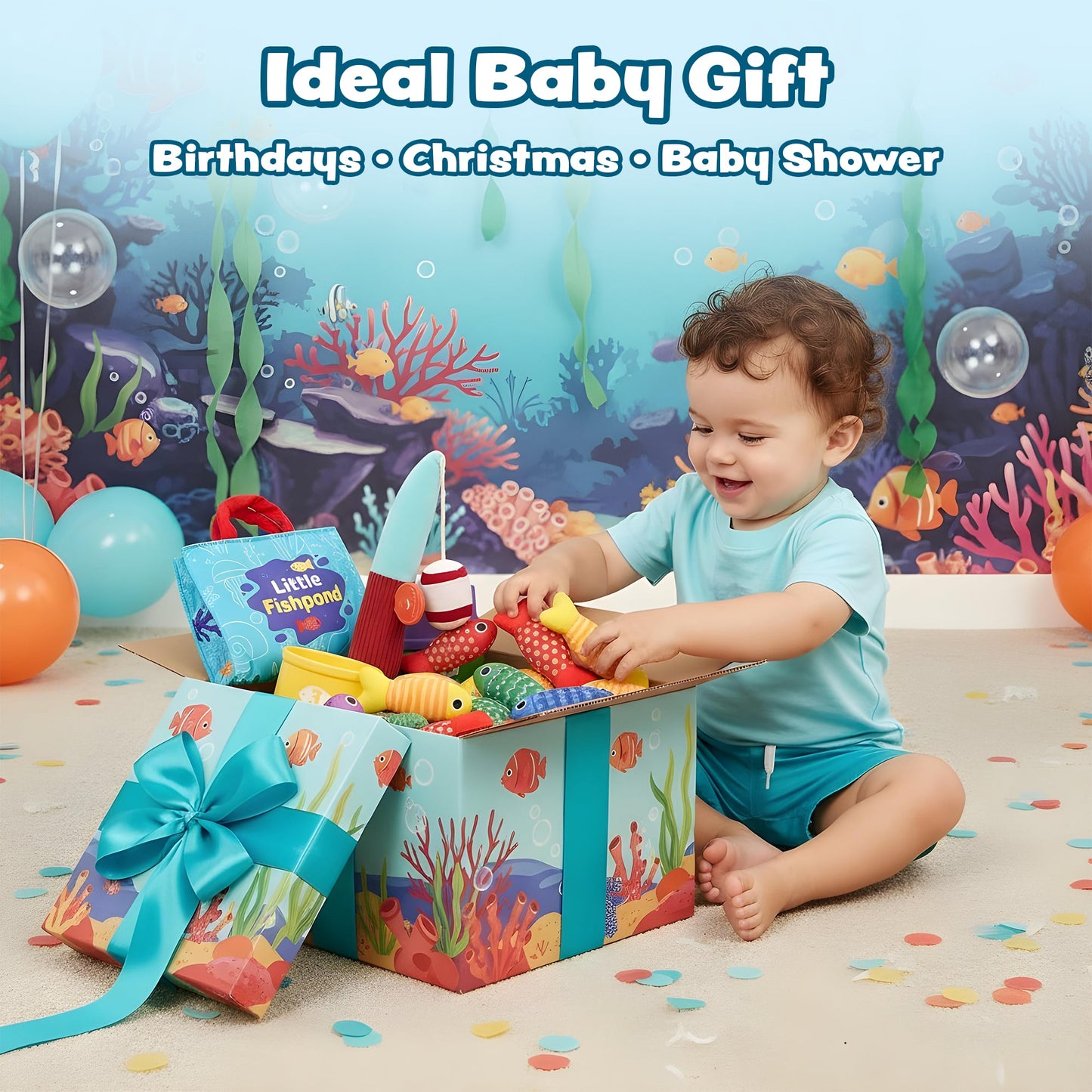 Little Ocean Montessori Fishing Set