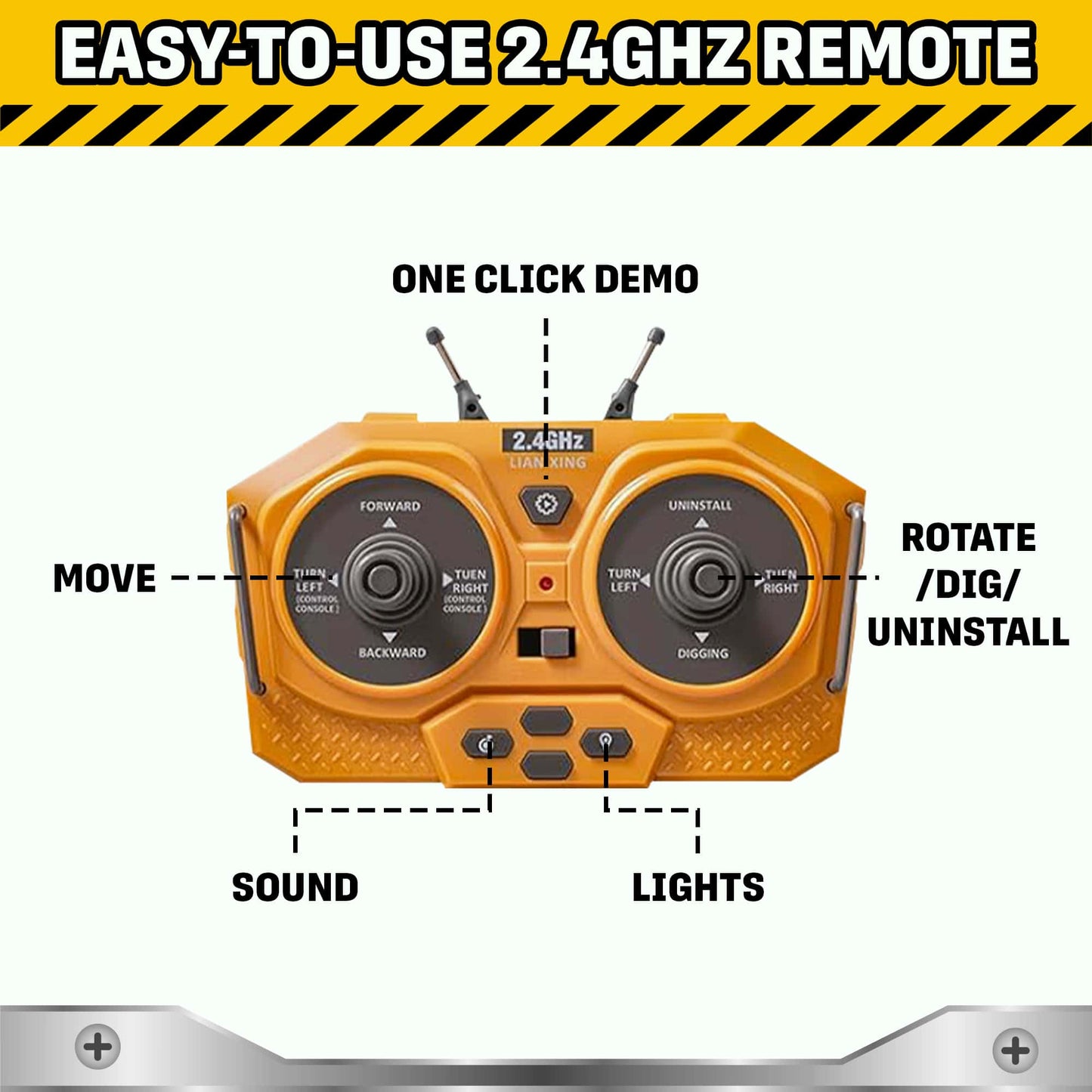 Mega Dig RC Excavator