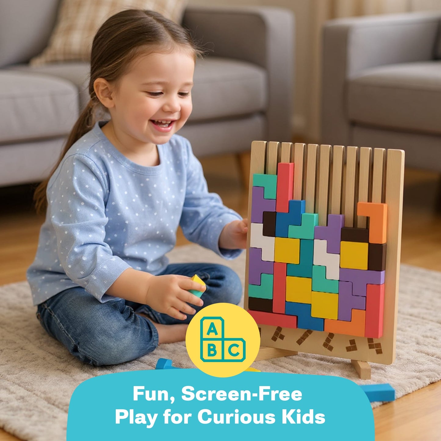 BrainWorks Wooden Puzzle Board