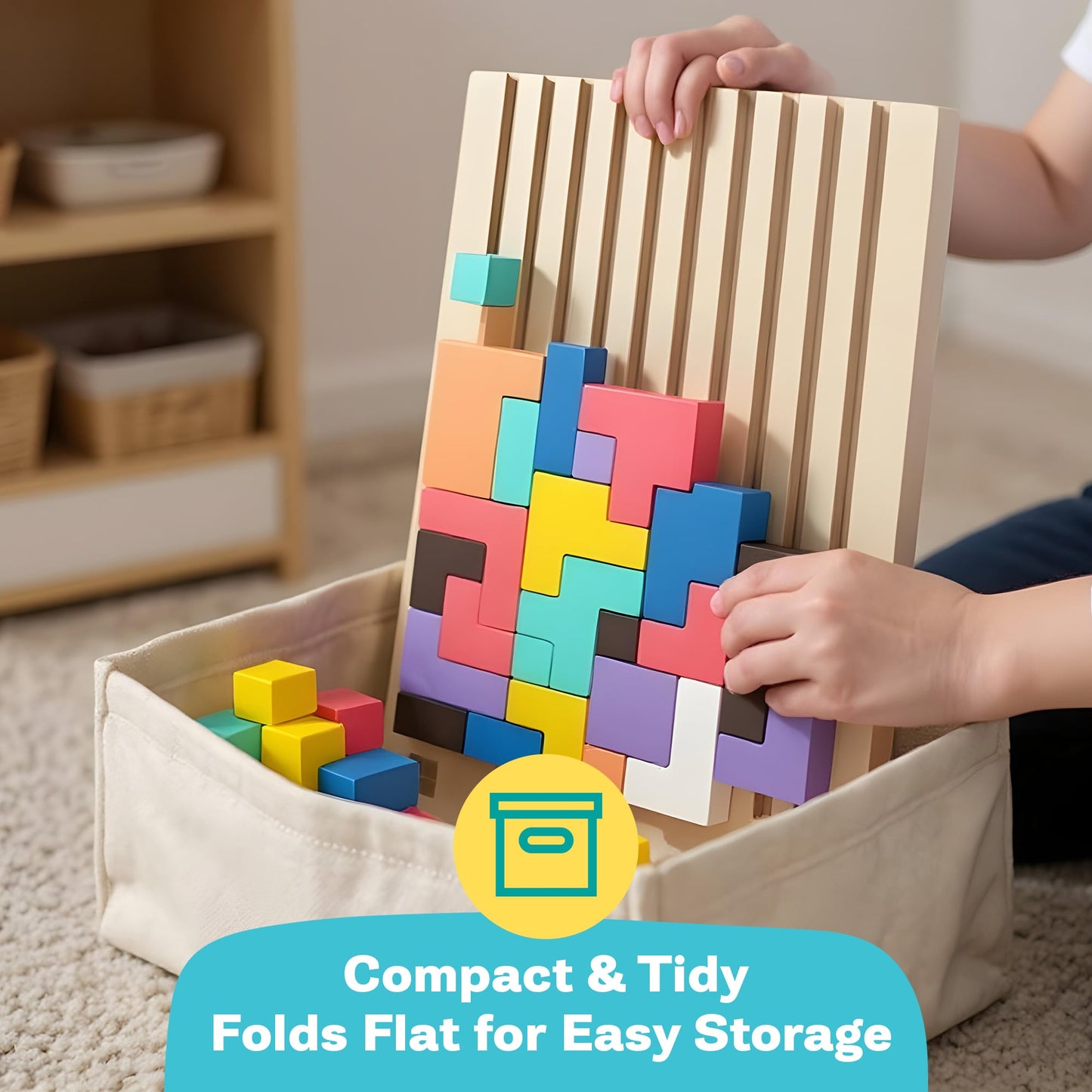 BrainWorks Wooden Puzzle Board