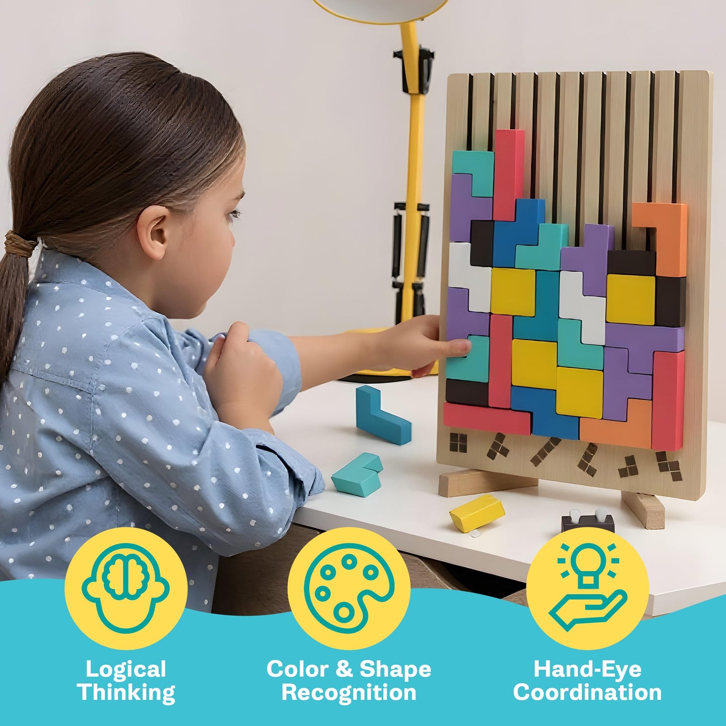 BrainWorks Wooden Puzzle Board