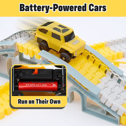 Build & Zoom Construction Track Set