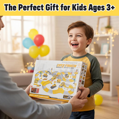 Build & Zoom Construction Track Set