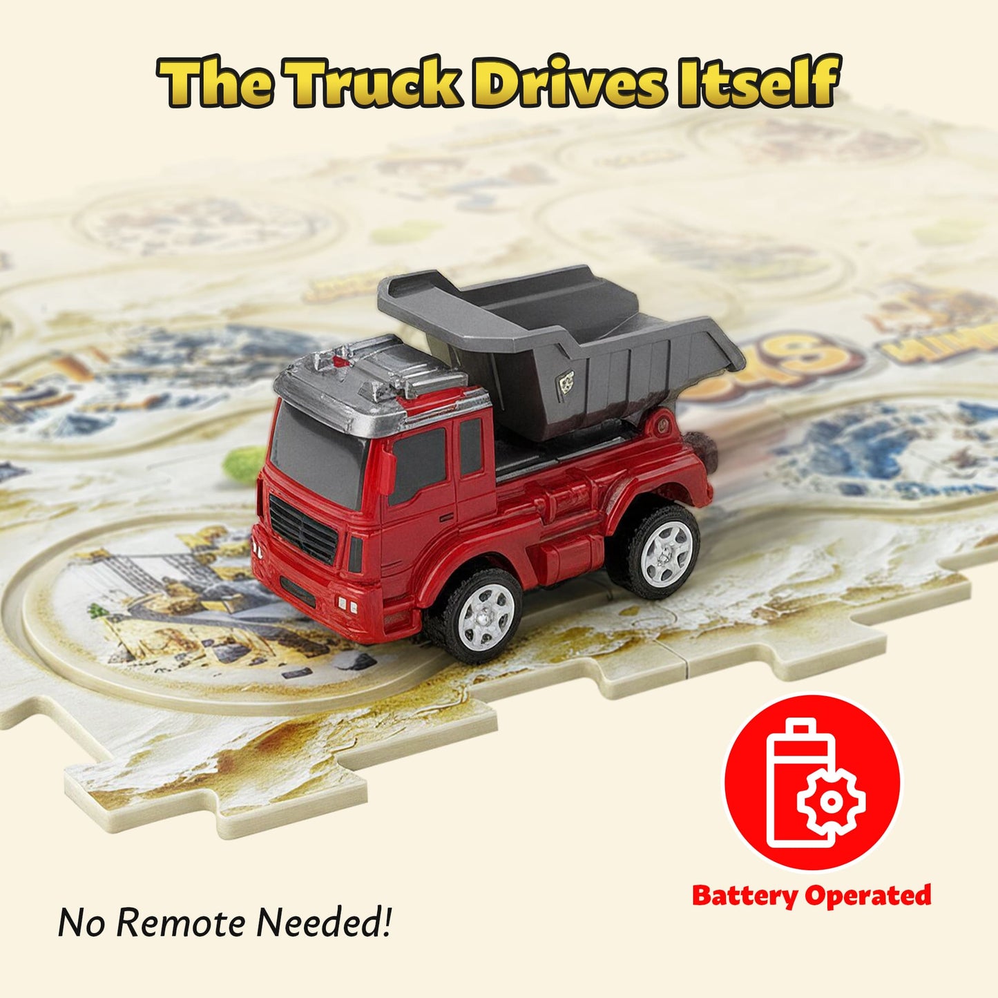 Jigsaw Puzzle Car Track