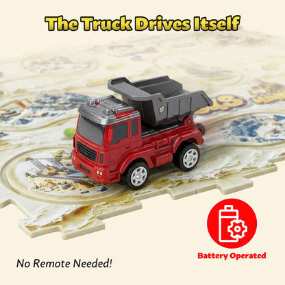 Jigsaw Puzzle Car Track